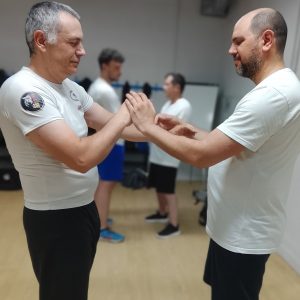 Entrainement les yeux fermés de Wing Chun