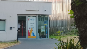 Exterieur des salles de CSC Laetita Nantes