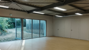 Salle d'entrainement àCSC Laetitia Nantes