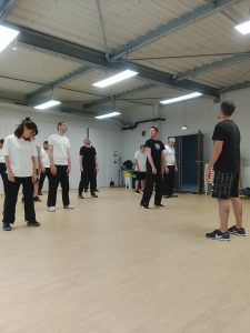 Entrainement de Wing Chun étirements