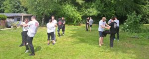 Stage de Wing Chun en exterieur