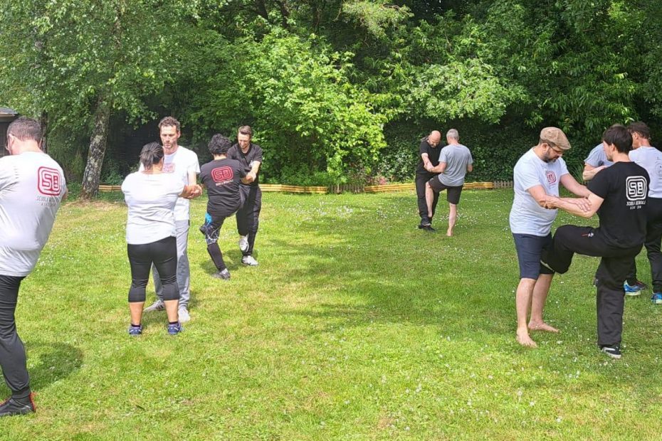 Stage de Wing Chun en exterieur