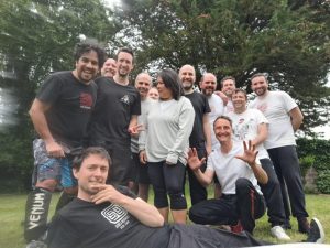 Photo de groupe des adhérents du club